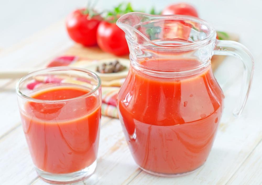 сок, домати