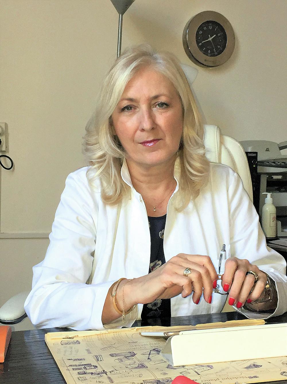 prof. dr Katarina Lalić, endokrinolog i načelnik Odeljenja za lipidske poremećaje u Klinici za endokrinologiju, dijabetes i bolesti metabolizma Univerzitetskog kliničkog centra Srbije (UKCS).