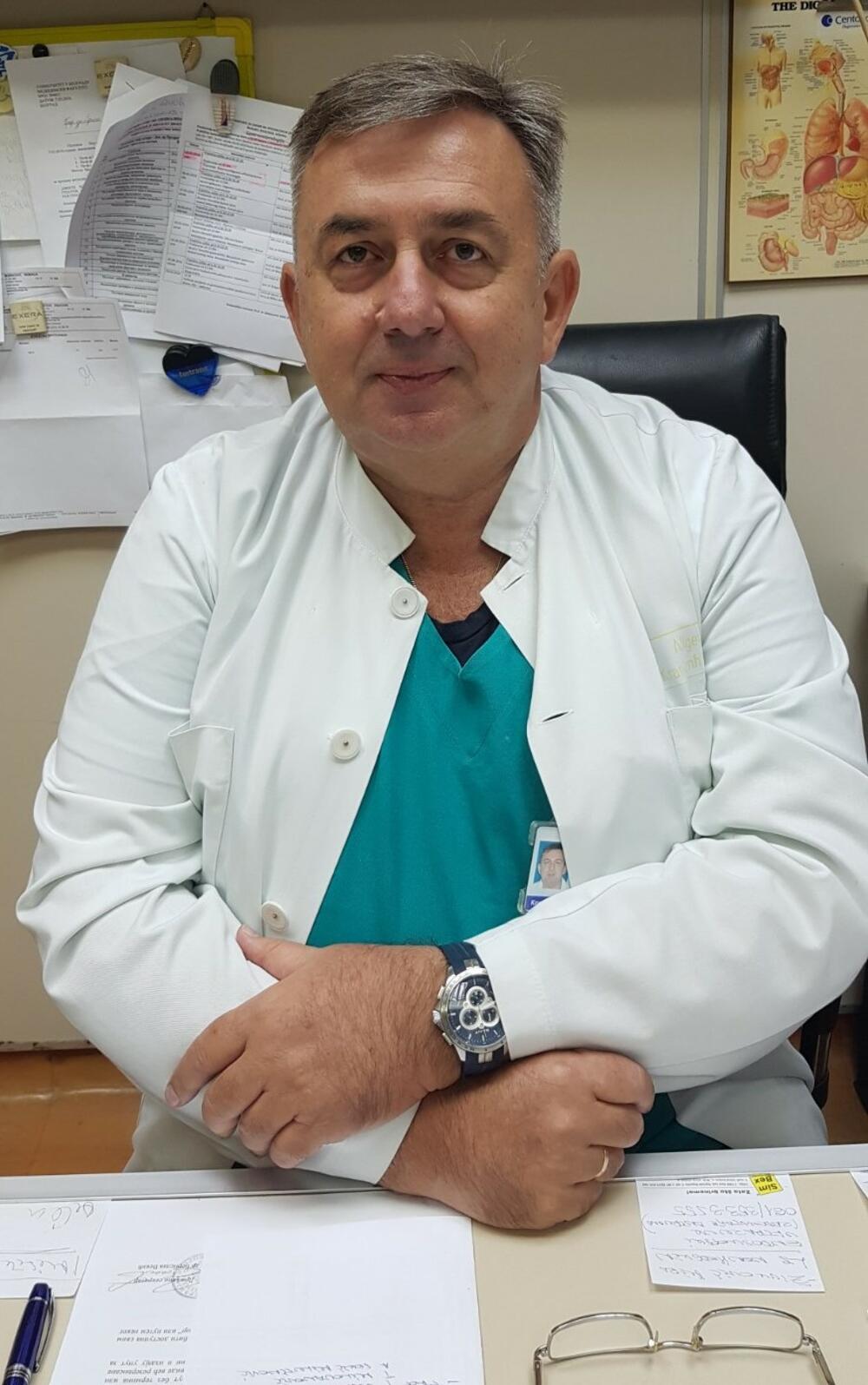 Prof. dr Dragan Popović, gastroenterolog UKCS